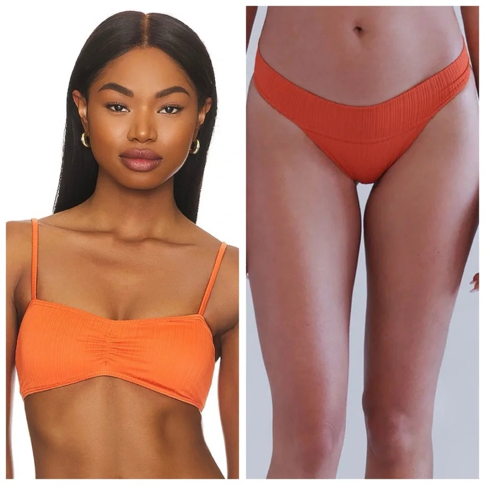 Frankies Bikinis vibrant ribbed